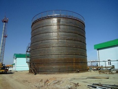 В Узбекистане успешно смонтированы резервуары РВС-2000 нашего